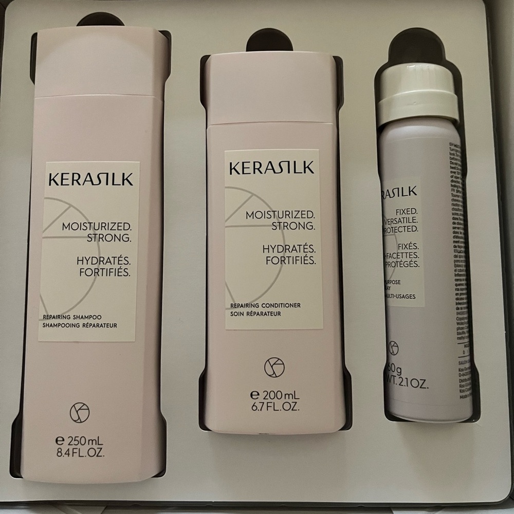 Kerasilk Repairing Trio Hair Care Set - Picture 2 of 2